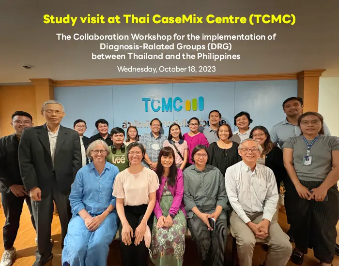 PhilHealth Study Visit at Thai CaseMix Centre (TCMC)